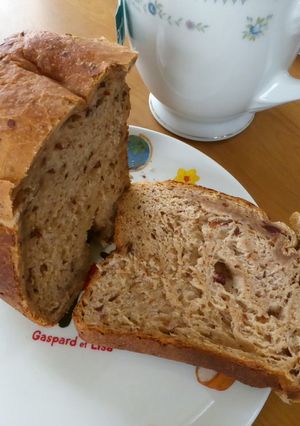 HB サワークリーム入り　レーズン食パン-レシピのメイン写真