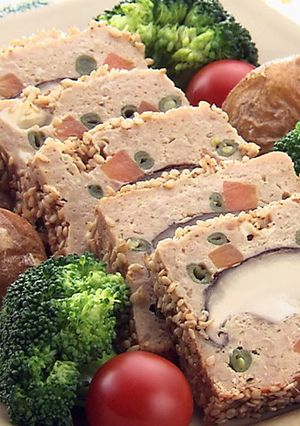 鶏肉の味噌ローフ-レシピのメイン写真