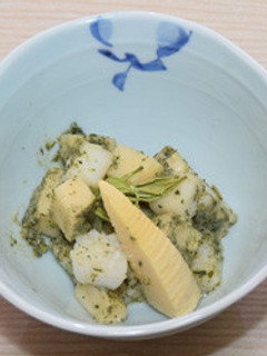 タケノコの狭山茶和え-レシピのメイン写真