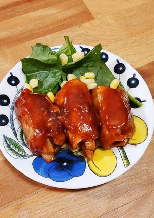 豚ロース肉のフライドポテト巻き-レシピのメイン写真