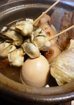 ありです!おでんに牡蠣!-レシピのメイン写真