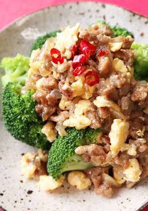 ブロッコリーのごま風味あんかけ-レシピのメイン写真