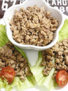 たつごみそを使った肉みそ-レシピのメイン写真