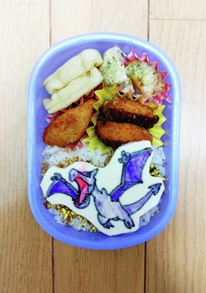 お弁当 ポケモンキャラ オブアート♢♤-レシピのメイン写真