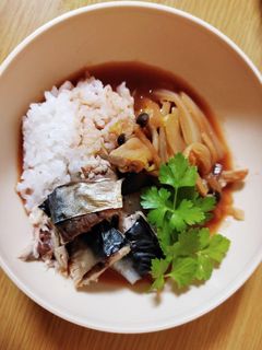 焼き鯖の和風☆トマト味噌スープカレー-レシピのメイン写真