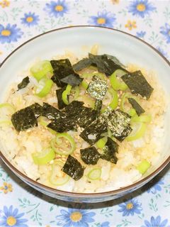 いりごまと海苔の卵かけごはん-レシピのメイン写真