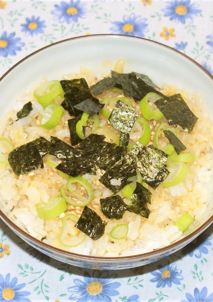 いりごまと海苔の卵かけごはん-レシピのメイン写真