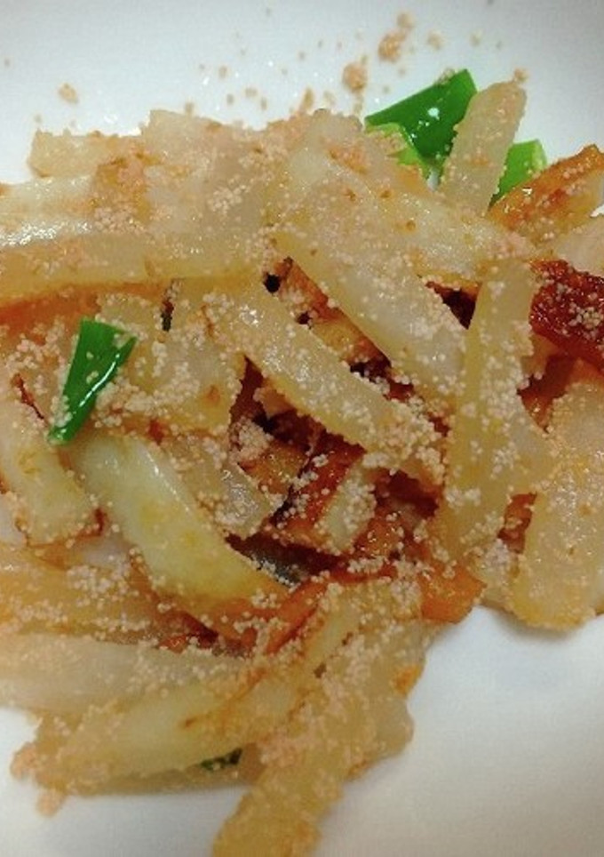 大根とちくわのたらこバター炒め-レシピのメイン写真