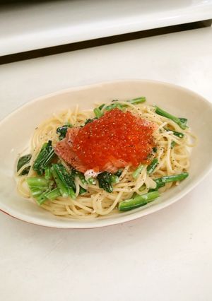 生サーモンとイクラのクリームパスタ-レシピのメイン写真