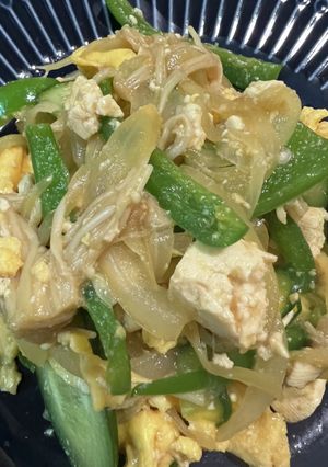 ピーマン豆腐炒め-レシピのメイン写真