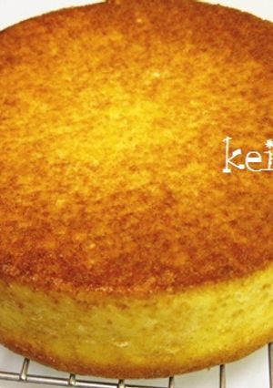 ホットケーキミックスで簡単スポンジケーキ-レシピのメイン写真