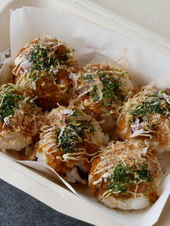 騙されて。たこ焼きおにぎり-レシピのメイン写真