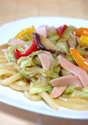カラフル焼うどん-レシピのメイン写真