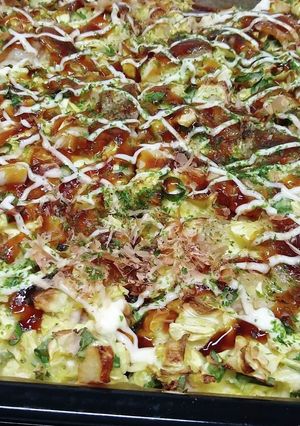 オーブンで楽チンお好み焼き-レシピのメイン写真