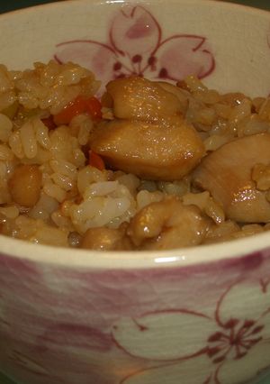鶏肉の甘辛混ぜご飯-レシピのメイン写真