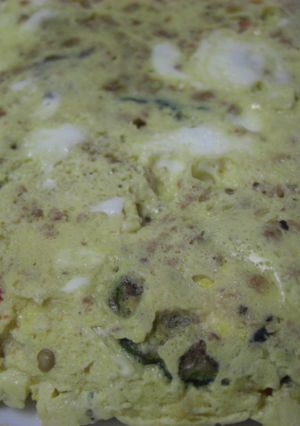 レンジでスパニッシュオムレツ-レシピのメイン写真
