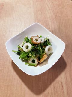 三つ葉とちくわのおひたし-レシピのメイン写真