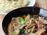 簡単♪がっつり食べるピリ辛つけ麺