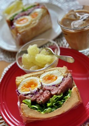 わんぱくサンド-レシピのメイン写真
