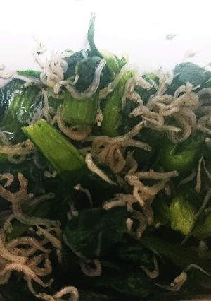 チンゲン菜のしらす和え-レシピのメイン写真
