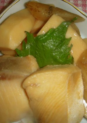 A圧力鍋でブリと根菜の味噌煮-レシピのメイン写真
