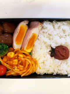 中学生男子 部活前お弁当3/4-レシピのメイン写真