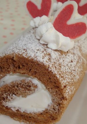 ミニロールケーキ-レシピのメイン写真