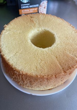 しぼまないシフォンケーキ-レシピのメイン写真