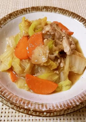 ご飯に合う♪白菜と豚肉の旨塩煮-レシピのメイン写真
