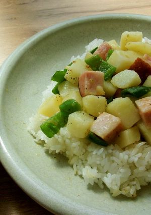 ポラ丸のジャガピー丼-レシピのメイン写真