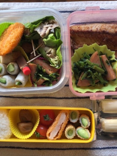 ヤツと私の弁当たまに娘 3/5(土)-レシピのメイン写真