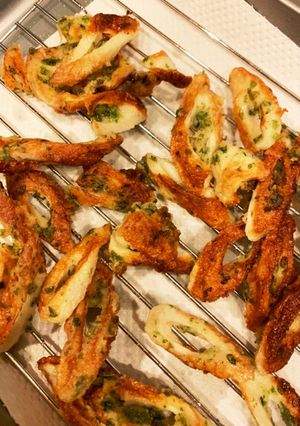 【天ぷら粉不要！少ない油で！】磯辺揚げ風-レシピのメイン写真