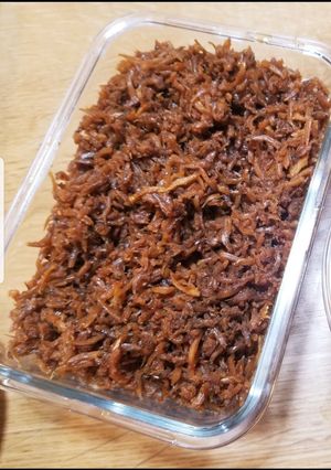 材料は4つだけ！簡単いかなごのくぎ煮-レシピのメイン写真