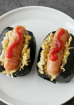 パン派？ご飯派？米ドッグ(おにぎりドッグ-レシピのメイン写真