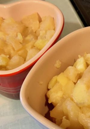 冷やしても♪りんご&おいもの生クリーム煮-レシピのメイン写真