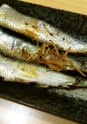 フライパンで15分！イワシのショウガ煮-レシピのメイン写真