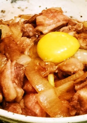 鹿バラ肉丼(とろける甘みがクセになる)-レシピのメイン写真