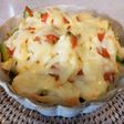 居酒屋メニュー★ポテト明太のチーズ焼き