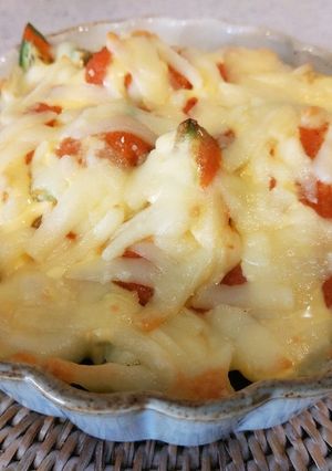 居酒屋メニュー★ポテト明太のチーズ焼き-レシピのメイン写真