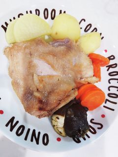 鶏肉と野菜の蒸し焼き柚子胡椒風味-レシピのメイン写真
