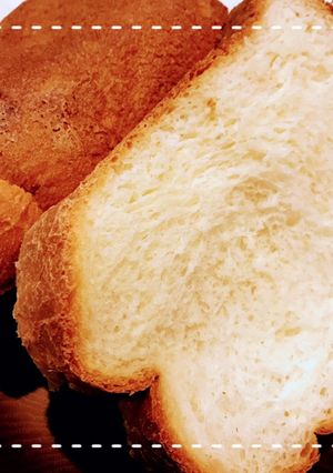 HBで簡単！はちみつで黄金比食パン-レシピのメイン写真