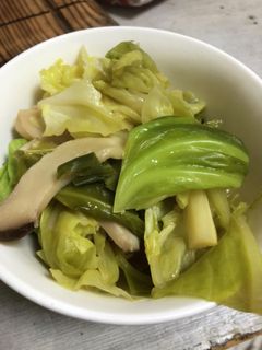 キャベツとエリンギのサッと煮-レシピのメイン写真