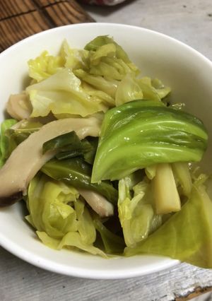 キャベツとエリンギのサッと煮-レシピのメイン写真