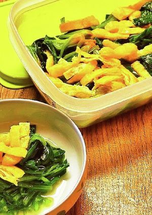 人気！究極のほうれん草煮浸し作り置き副菜-レシピのメイン写真