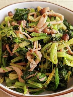 ほうれん草としめじのおかか酢醤油和え-レシピのメイン写真