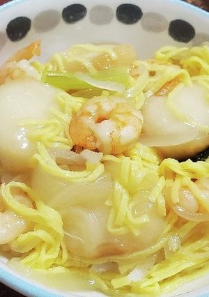 お麩のと錦糸玉子のあんかけ丼-レシピのメイン写真