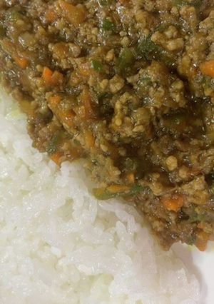 汁なしカレー-レシピのメイン写真