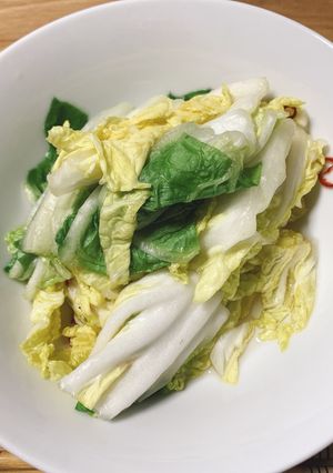 白菜漬け(白だしピリ辛風)-レシピのメイン写真