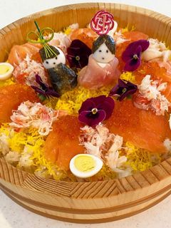 ひな祭り☆おひなさまちらし寿司。-レシピのメイン写真