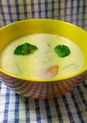 具だくさん野菜の豆乳味噌スープ-レシピのメイン写真